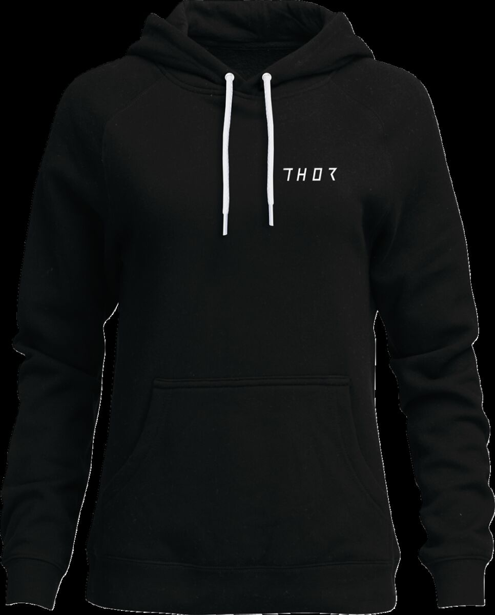 THOR HOODIE WOMENS TRAX BLACK XL 3051-1238