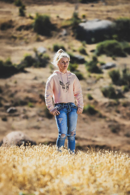 THOR HOODIE WOMEN CROP ICONIC PK XL 3051-1252