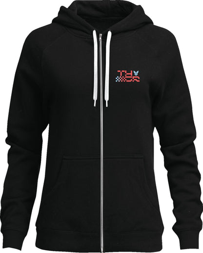 THOR ZIP UP WMN VANTAGE BLACK LG 3051-1255
