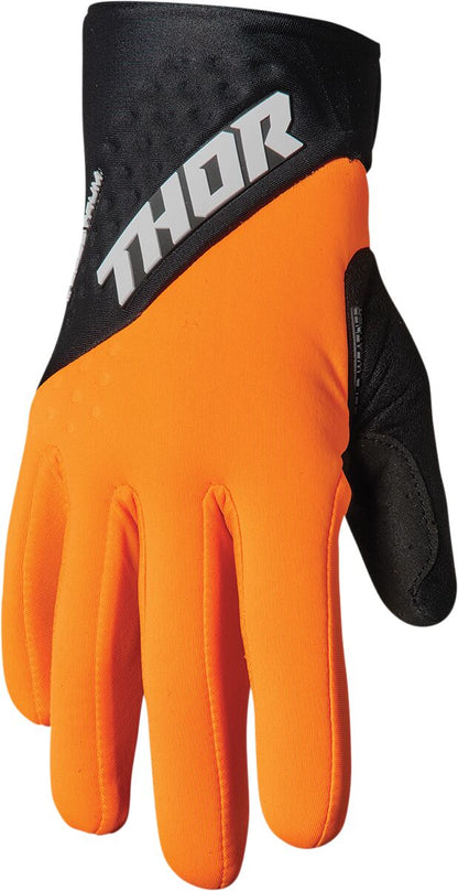 THOR GLOVE SPECT COLD OR/BK XS 3330-6746
