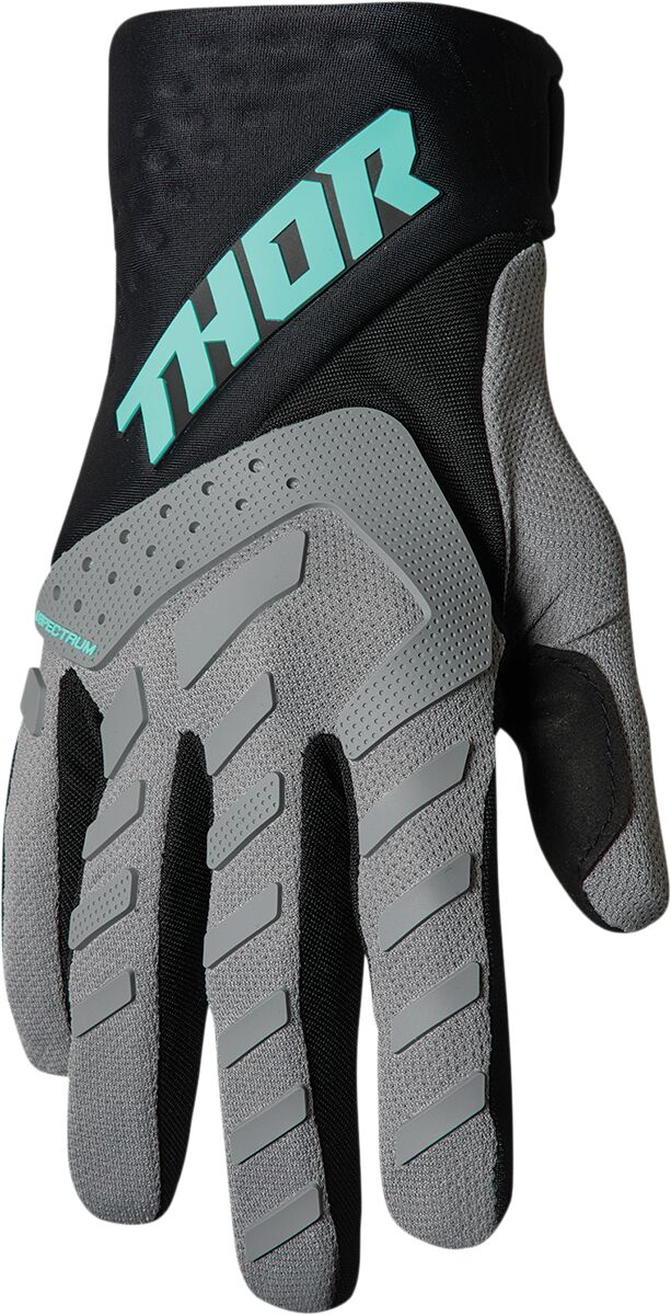 THOR GLOVE SPECTRM GY/BK/MT MD 3330-6827