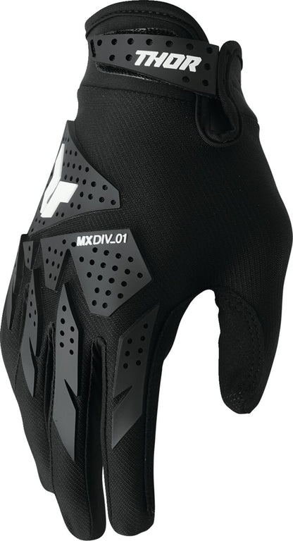 THOR GLOVES LAUNCHMODE-XP BLACK XS 3330-8145
