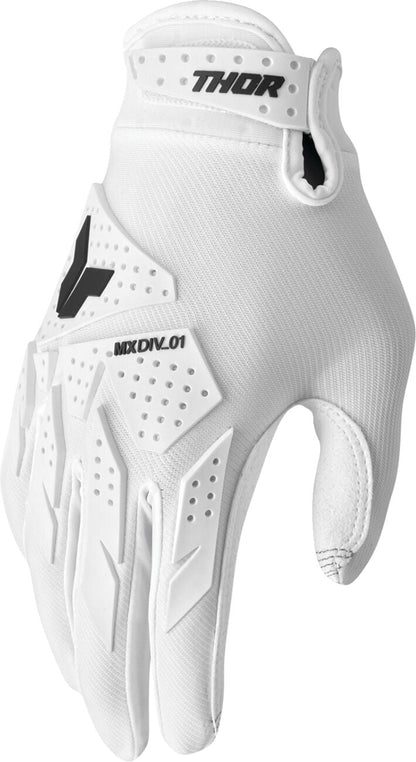 THOR GLOVES LAUNCHMODE-XP WHITE S 3330-8155