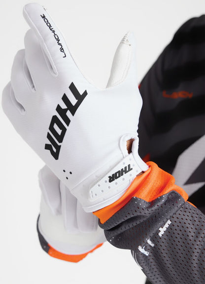 THOR GLOVES LAUNCHMODE WHITE XL 3330-8228