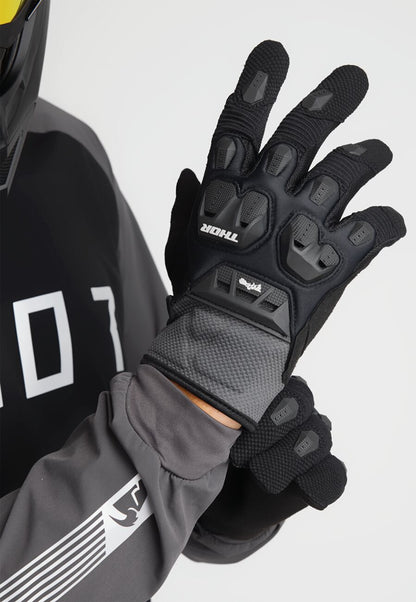THOR GLOVE TERRAIN BLACK/CHARCOAL M 3330-8244