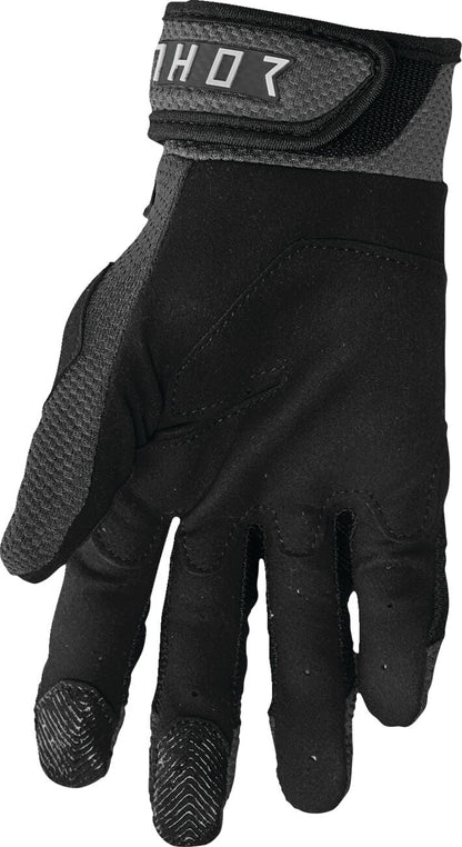 THOR GLOVE TERRAIN BLACK/CHARCOAL L 3330-8245