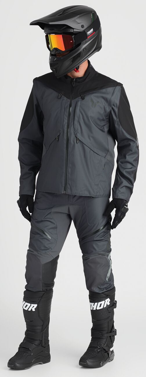 THOR GLOVE TERRAIN BLACK/CHARCOAL X 3330-8246