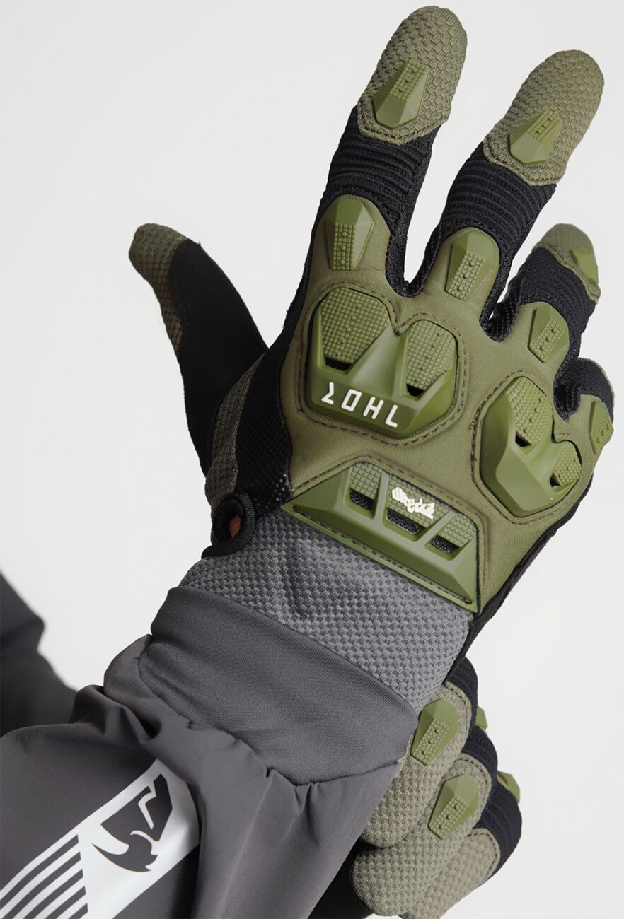THOR GLOVE TERRAIN ARMY/CHARCOAL XS 3330-8249
