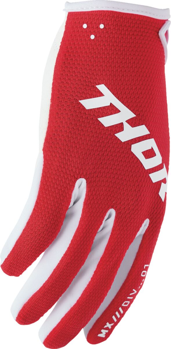 THOR GLOVES RIDEMODE STATIC RED L 3330-8340
