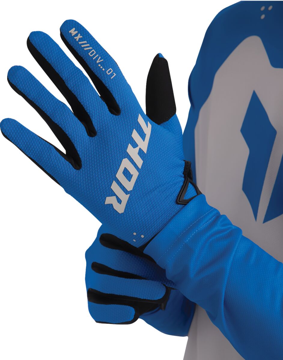 THOR GLOVES RIDEMODE STATIC BLUE 2XL 3330-8348