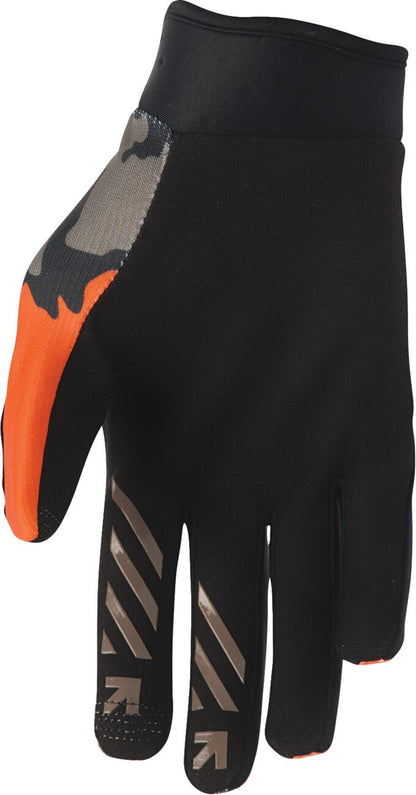 THOR GLOVES LAUNCHMODE HUNTER ORANGE/BLACK XS 3330-8521