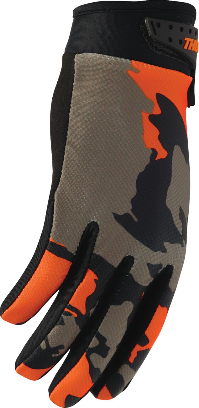 THOR GLOVES LAUNCHMODE HUNTER ORANGE/BLACK XS 3330-8521