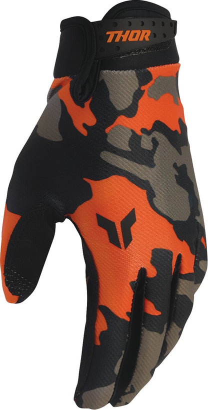 THOR GLOVES LAUNCHMODE HUNTER ORANGE/BLACK XS 3330-8521