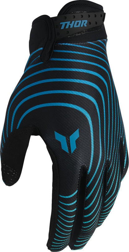 THOR GLOVES LAUNCHMODE IDENTITY TEAL/BLACK MD 3330-8530