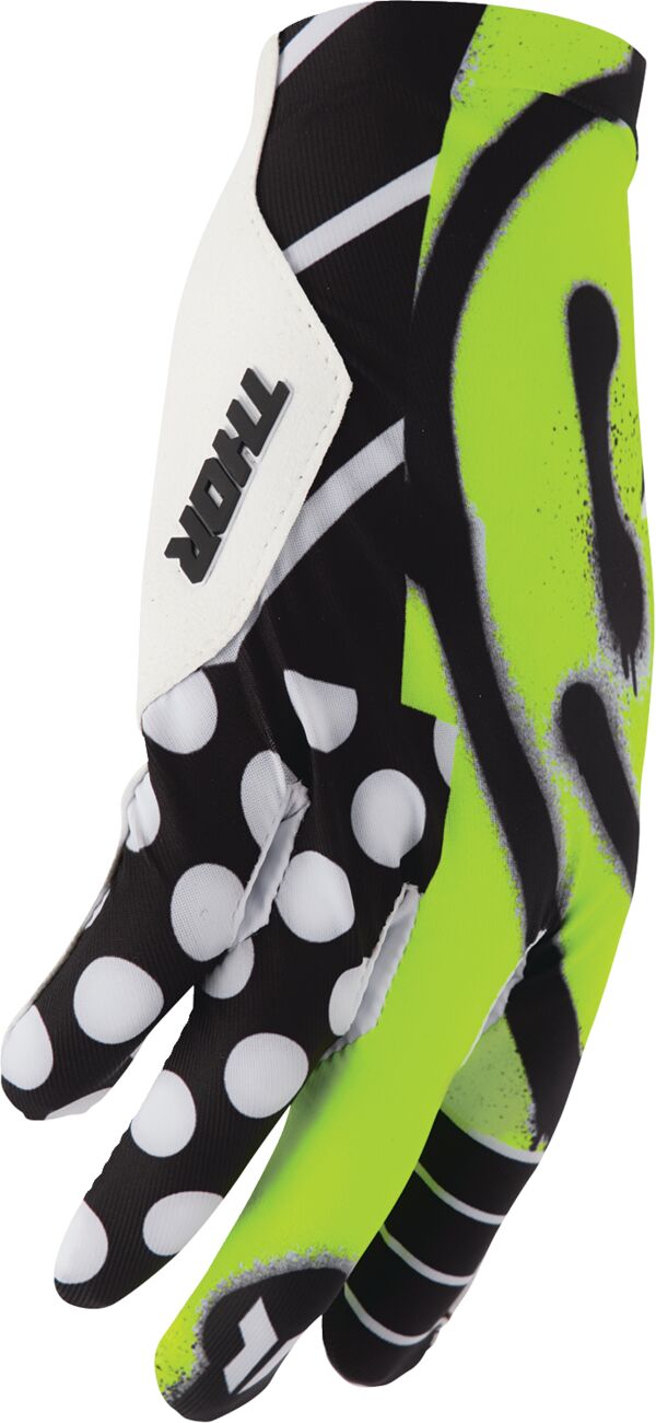 THOR GLOVES SPORTMODE ANARCHY BLACK/WHITE 2X 3330-8554