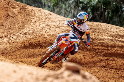 THOR GLOVES SPORTMODE INFERNO ORANGE/PURPLE XS 3330-8555