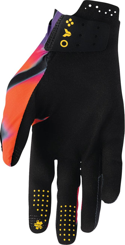 THOR GLOVES SPORTMODE INFERNO ORANGE/PURPLE SM 3330-8556