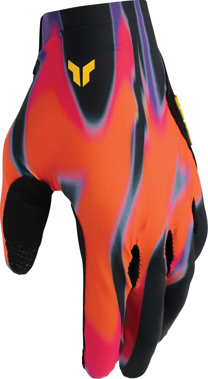 THOR GLOVES SPORTMODE INFERNO ORANGE/PURPLE LG 3330-8558