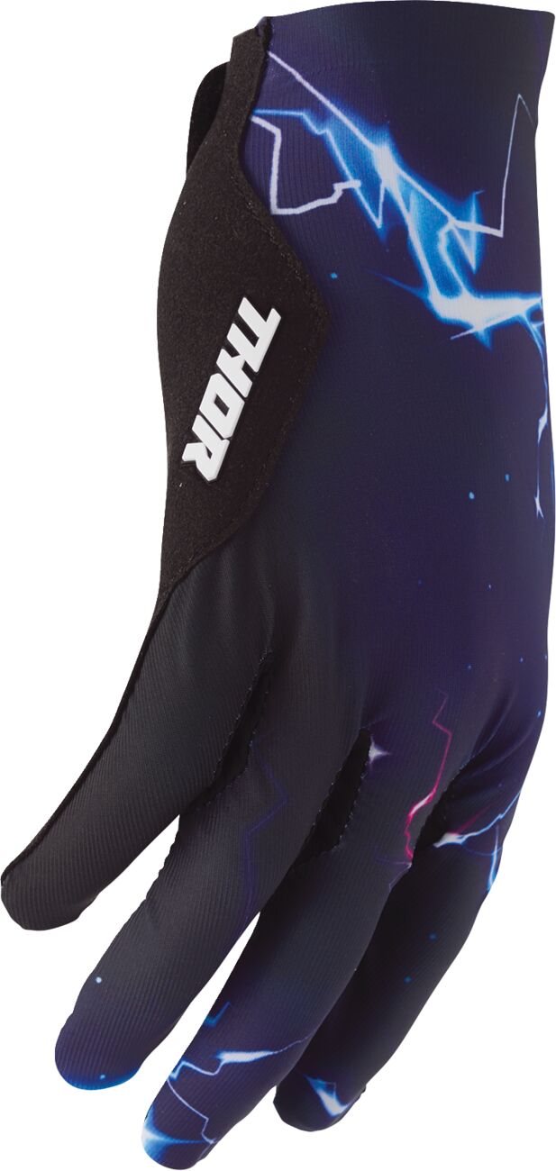 THOR GLOVES SPORTMODE SURGE BLACK/BLUE LG 3330-8564