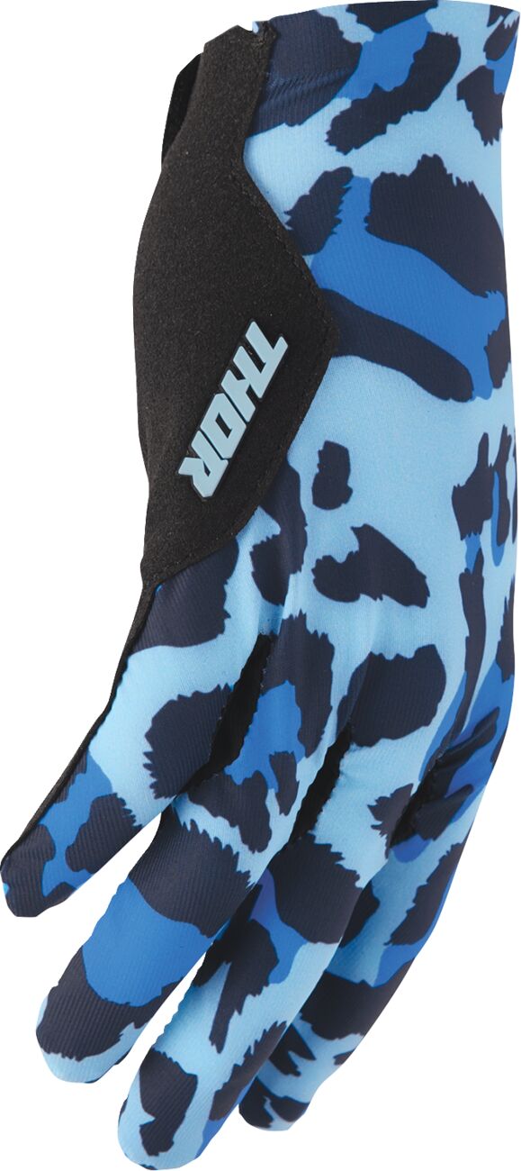 THOR GLOVES SPORTMODE CHEETAH BLUE/MIDNIGHT XS 3330-8579