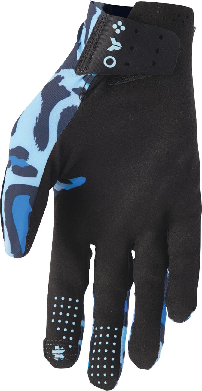 THOR GLOVES SPORTMODE CHEETAH BLUE/MIDNIGHT MD 3330-8581