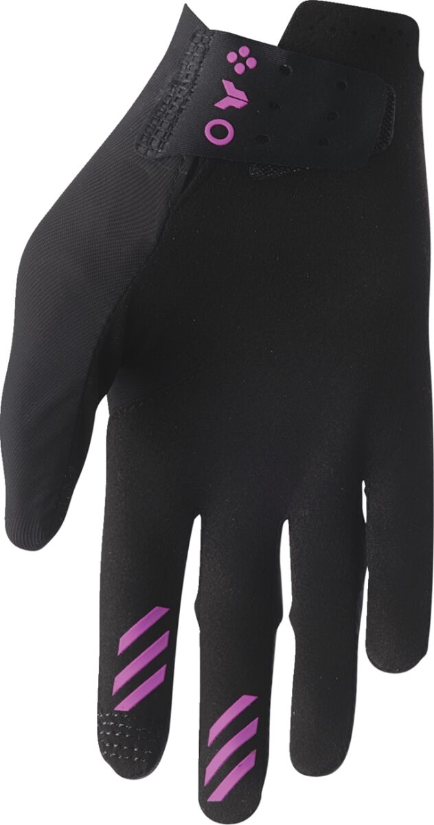 THOR GLOVES WMN SPORTMODE ICONIC BLK/ORCH L 3331-0286