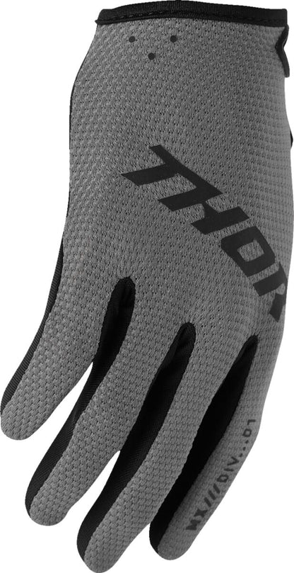 THOR GLOVES WMN RIDEMODE STATIC GRAY L 3331-0302