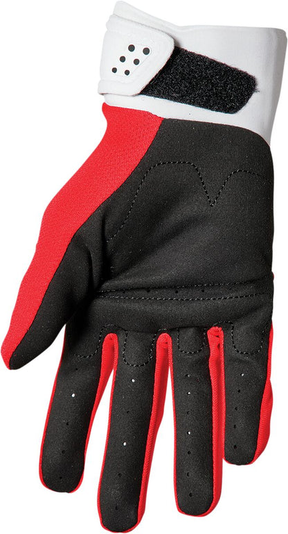 THOR GLOVE SPCTRM YT RD/WH SM 3332-1609