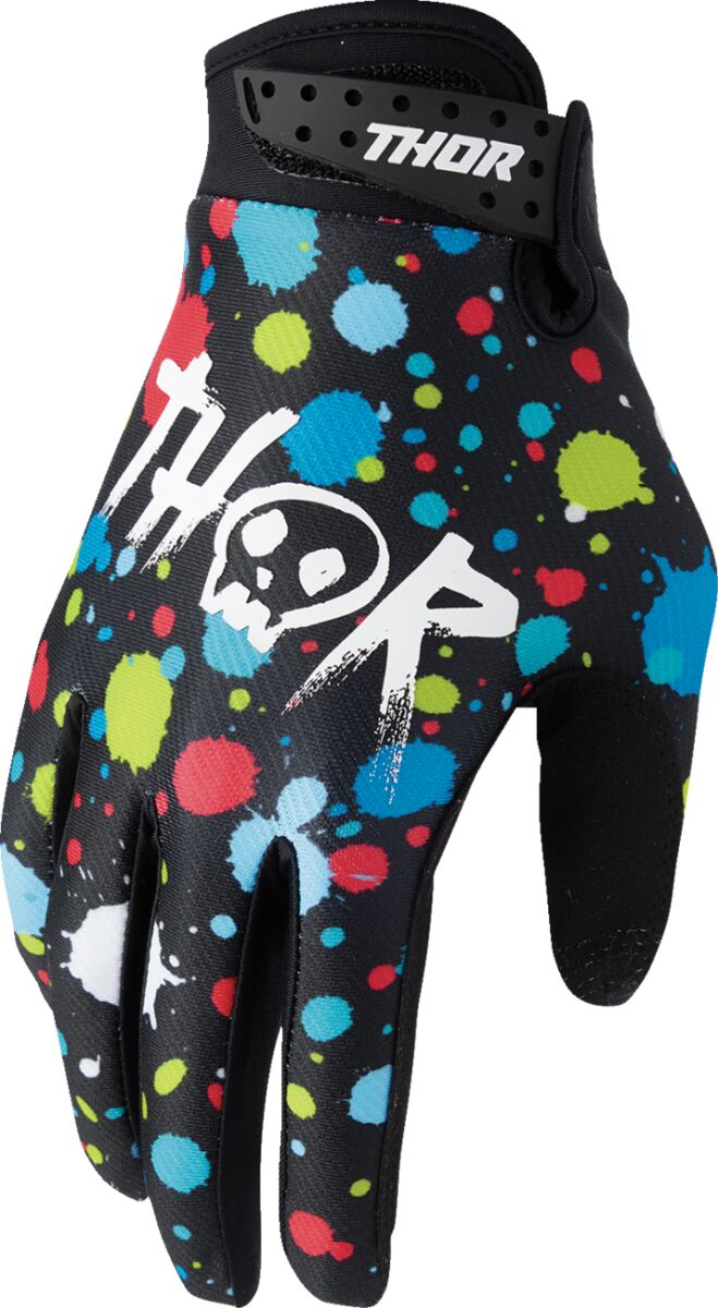 THOR GLOVES YTH LAUNCHMODE SPLAT MULTI M 3332-1920