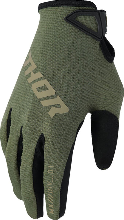 THOR GLOVES YTH RIDEMODE STATIC CAMO S 3332-1935