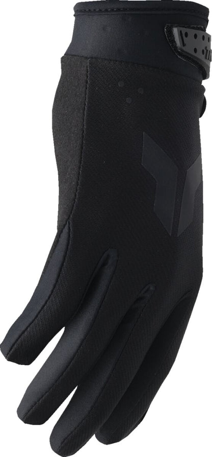 THOR GLOVES YTH LAUNCHMODE SPLIT BLACK S 3332-1940