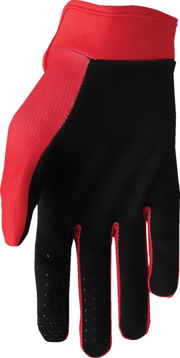 THOR GLOVES YTH LAUNCHMODE SPLIT RED S 3332-1945