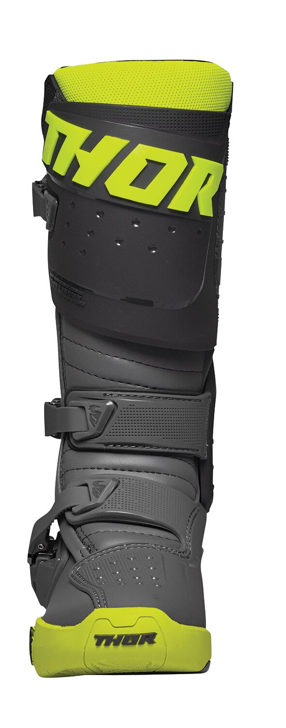 THOR BOOT RADIAL GY/FLO YL 7 3410-2745