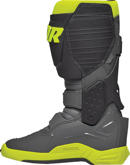 THOR BOOT RADIAL GY/FLO YL 11 3410-2749
