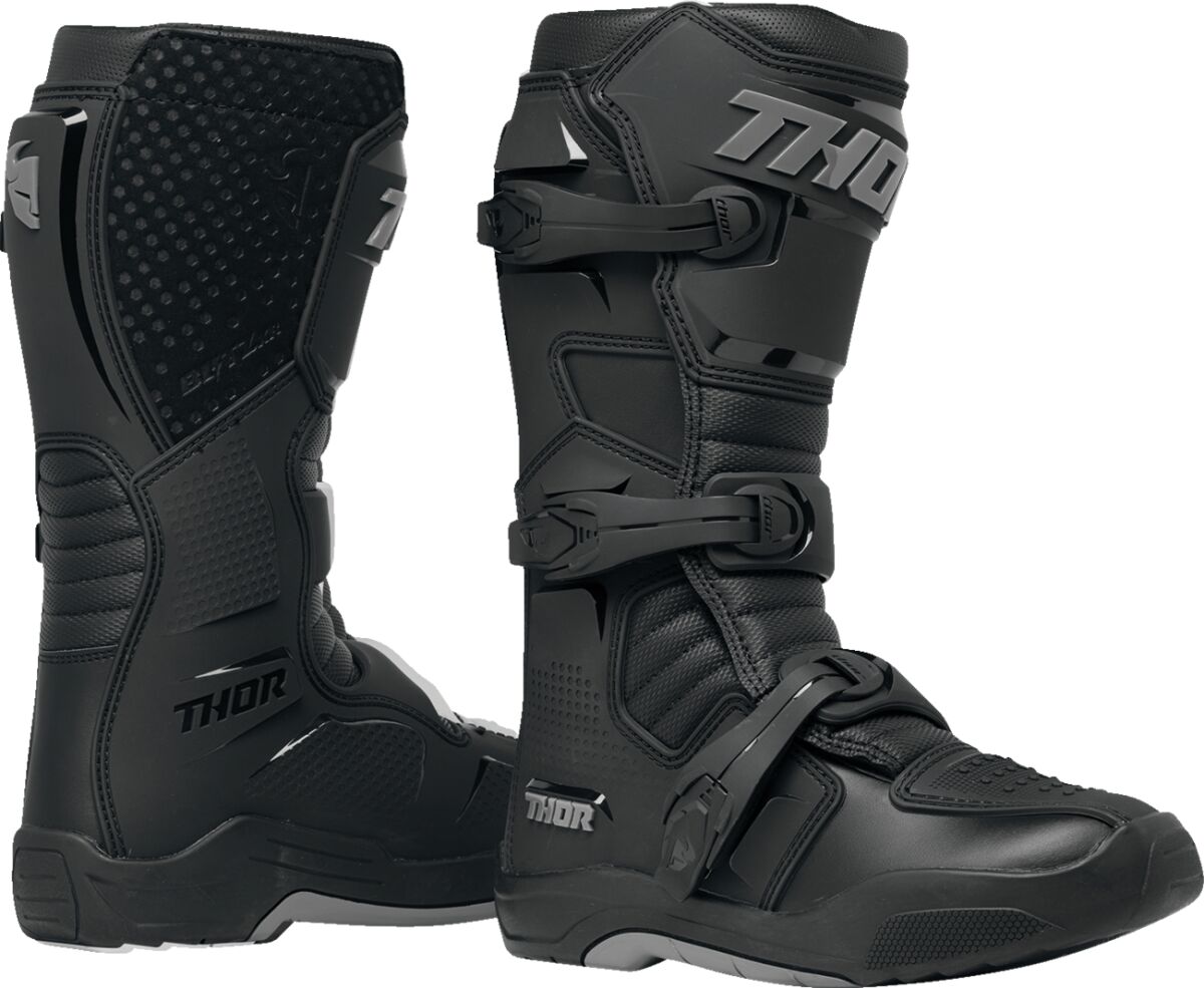 THOR BOOT WMN BLITZ XR BK/GY 5 3410-3142