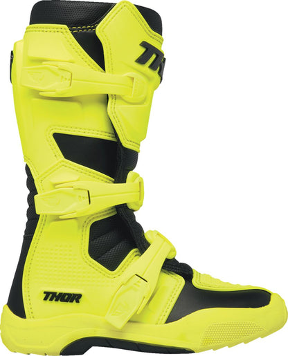 THOR BOOT YTH BLITZ XR AC/BK 7 3411-0765