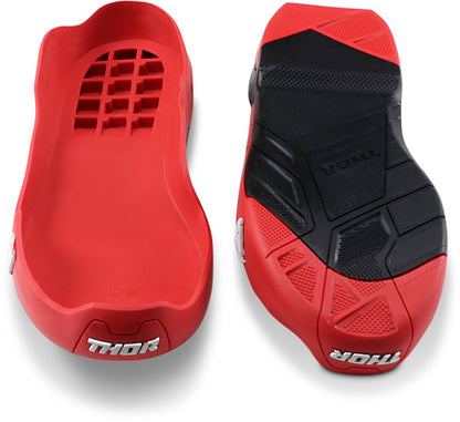 THOR BOOT OUTSLRADIAL BK/RD 10 3430-0909