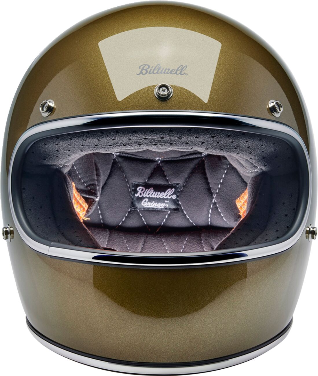BILTWELL HELMET GRINGO GOLD SM 1002-363-502