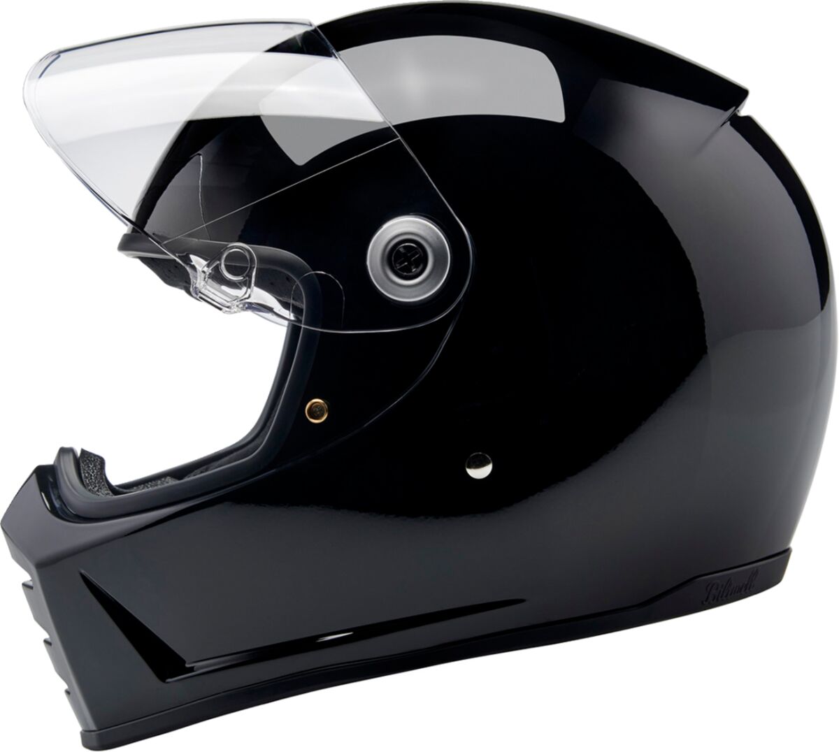 BILTWELL HELMET LANESPLITTER GLOSS BLAC 1004-101-504