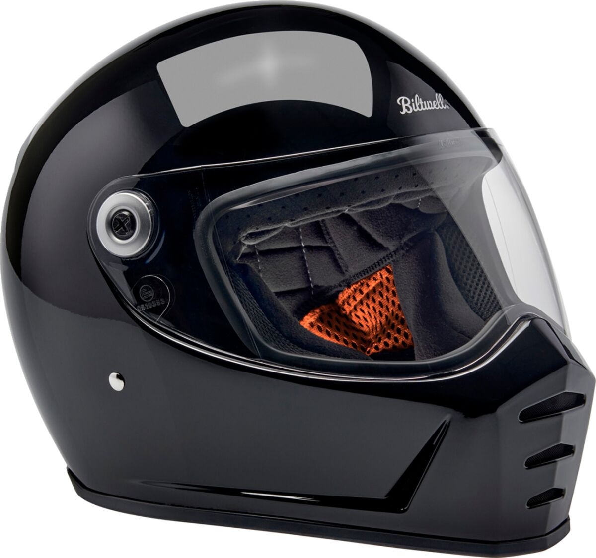 BILTWELL HELMET LANESPLITTER GLOSS BLAC 1004-101-505
