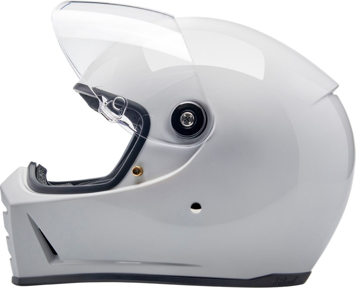 BILTWELL HELMET LANESPLITTER GLOSS WHIT 1004-104-503