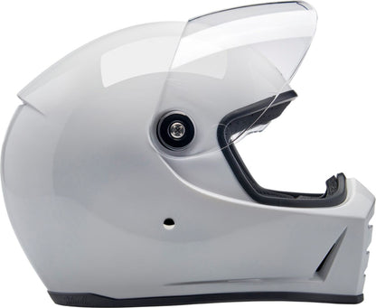 BILTWELL HELMET LANESPLITTER GLOSS WHIT 1004-104-505