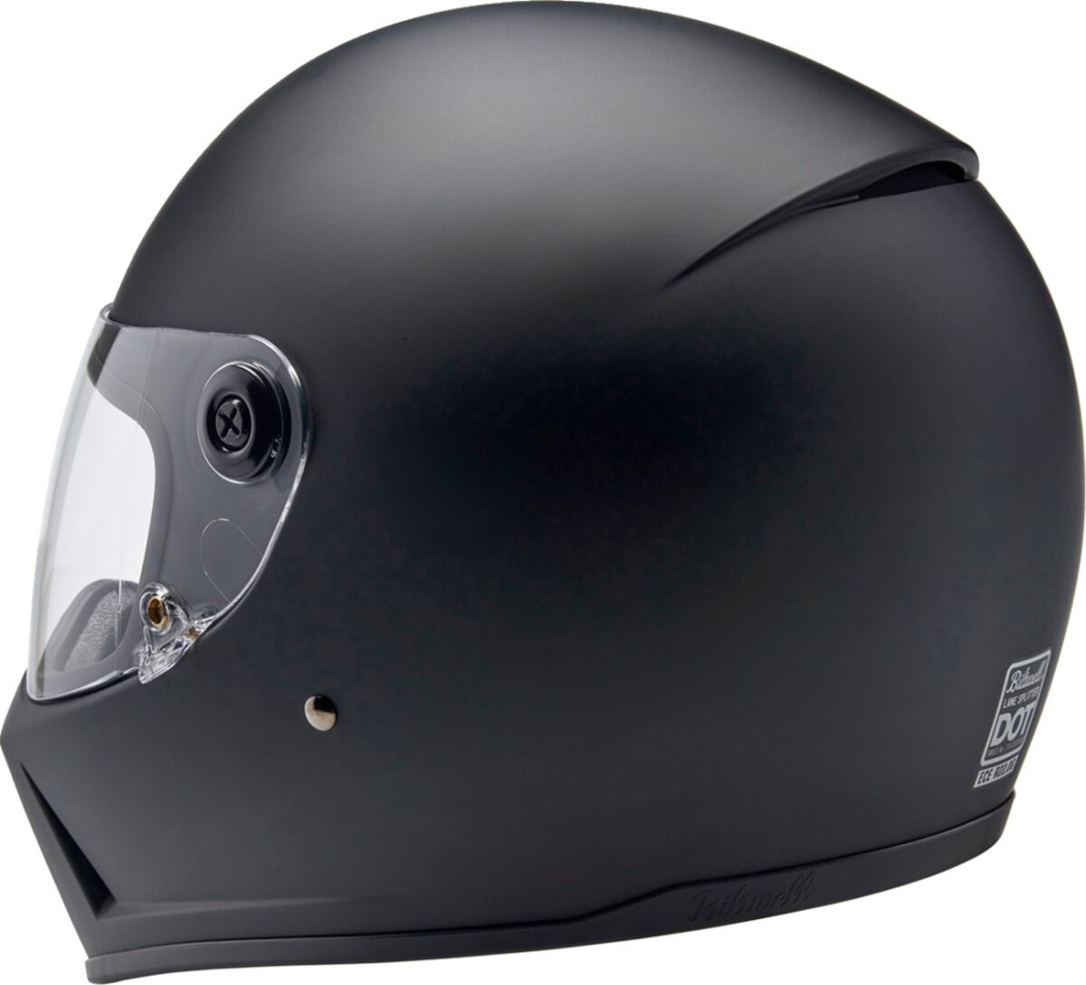 BILTWELL HELMET LANESPLITTER FLAT BLACK 1004-201-505