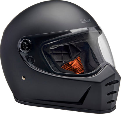 BILTWELL HELMET LANESPLITTER FLAT BLACK 1004-201-506