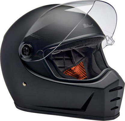 BILTWELL HELMET LANESPLITTER FLAT BLACK 1004-201-506