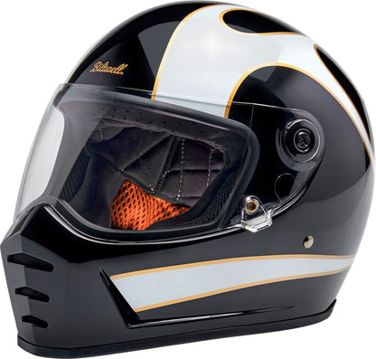 BILTWELL HELMET LANESPLITTER GLOSS BLAC 1004-570-503