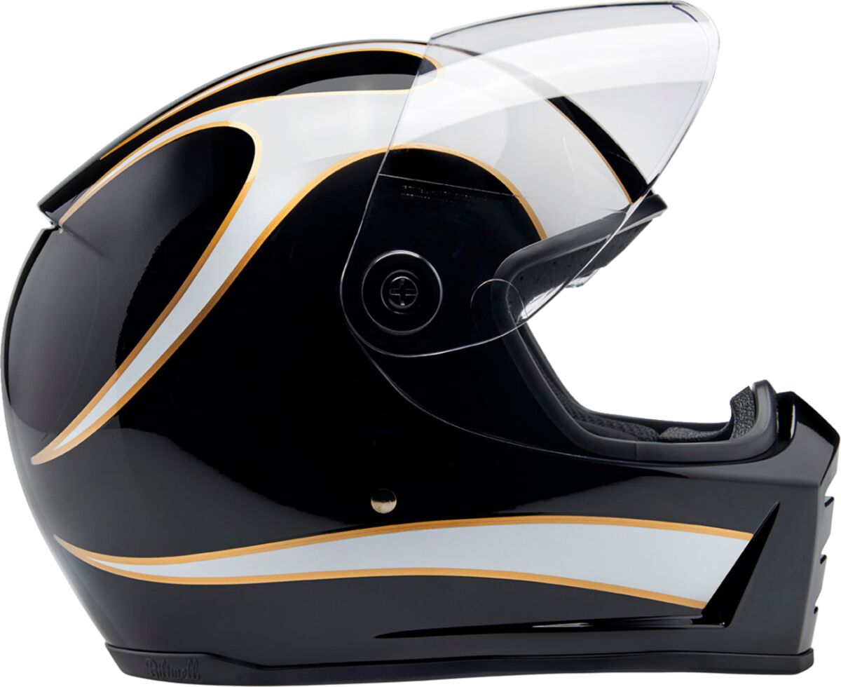 BILTWELL HELMET LANESPLITTER GLOSS BLAC 1004-570-505