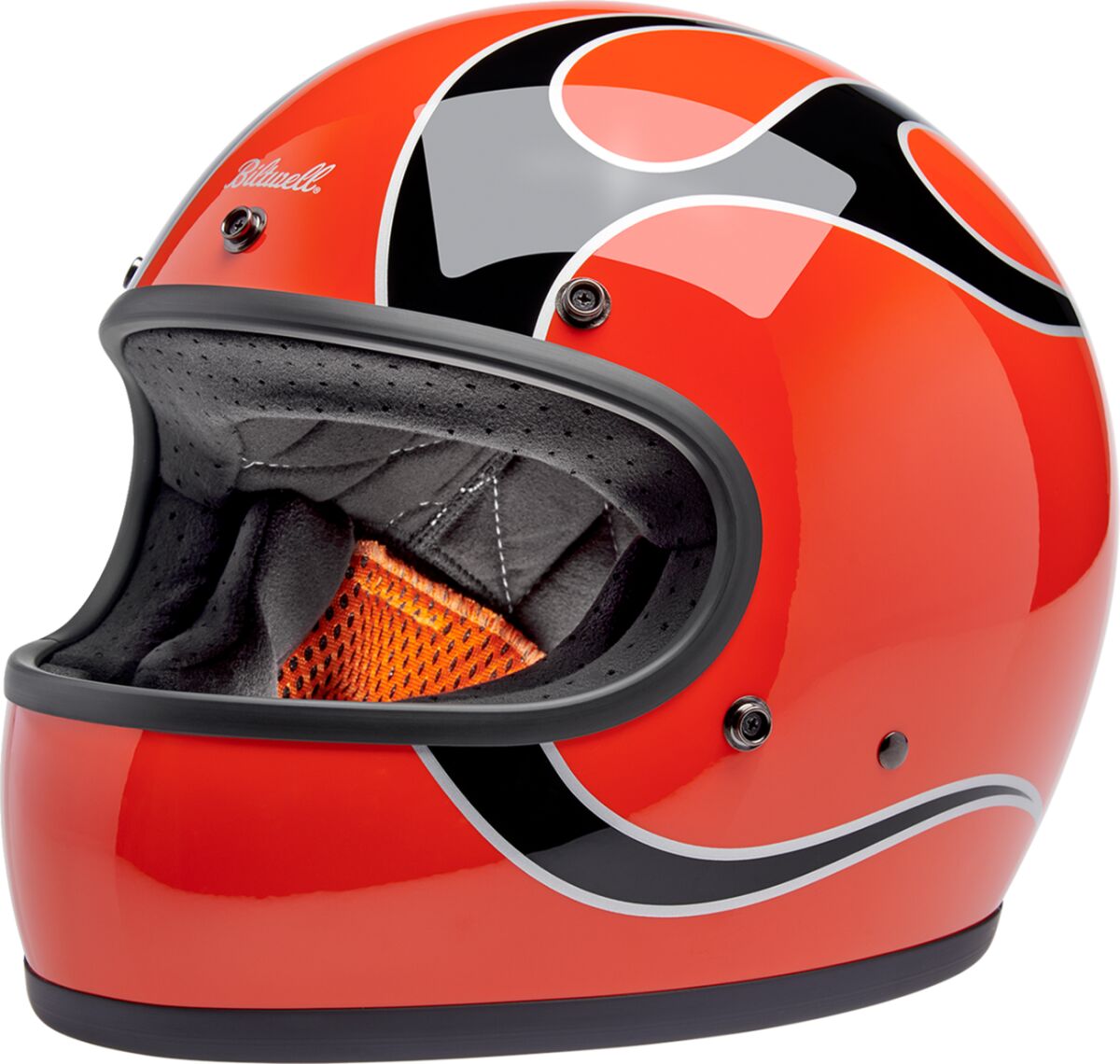 BILTWELL HELMET GRINGO COMPETITION ORAN 1002-593-502
