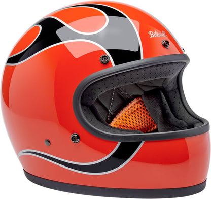 BILTWELL HELMET GRINGO COMPETITION ORAN 1002-593-504