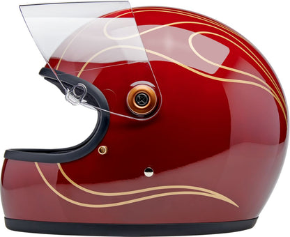 BILTWELL HELMET GRINGO S GLOSS GRNT RD FLM SM 1003-594-502